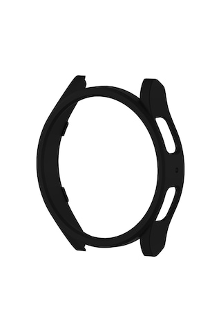 Samsung Uyumlu Galaxy Watch 6 44mm Sert Pc Kasa Koruyucu Mtr Watch Gard 16 - Starlight