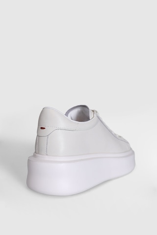 Lufian 121230109 Grace Deri Unisex Sneaker Ayakkabı Beyaz