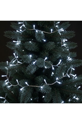 13.14 Metre Yılbaşı Led Işık 120 Led - Trafolu Fonksiyonlu Beyaz Işık Dekoratif İç Mekan Aydınlatması Diğer