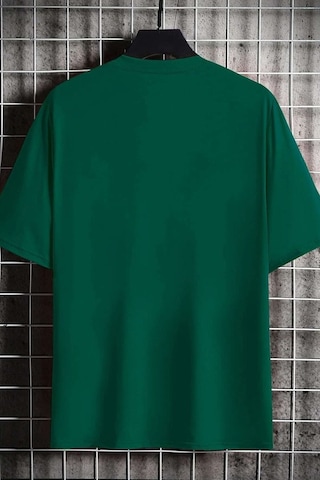 Uyguntarz Unisex Beyim Ne Derse O Olur Baskılı T-shirt Yeşil