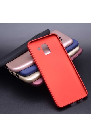 Samsung Uyumlu Galaxy J6 Kılıf Soft Mat Premier Case