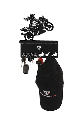 Torque-mx Metal Dekoratif Anahtar Askısı Ea22 Siyah