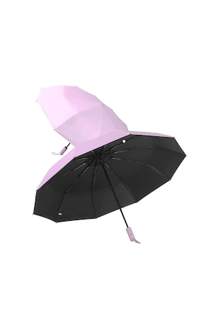 Beluga Tam Otomatik Uv Korumalı Şemsiye Tek Tuşla Aç / Kapat Pembe Pembe