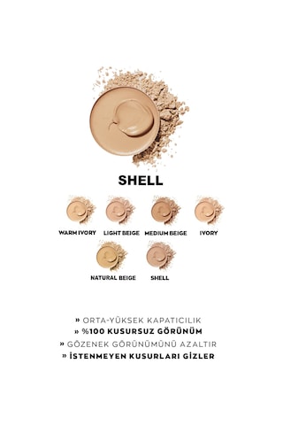 Avon Ideal Flawless Pata Krem Fondöten Shell