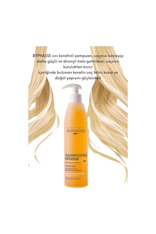 Keratin Şampuan Kuru Saçlar Yüksek Koruyucu 520 Ml