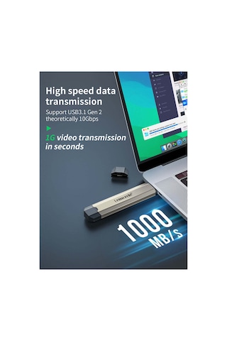 Sd3, 2in1 M.2 Ssd Kutusu Nvme & Sata Destekli 10gbps Usb 3.2 Gen2 Çift Uçlu Usb + Type-c