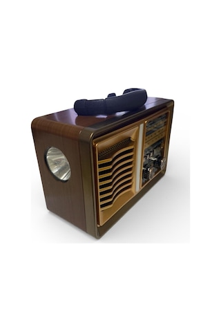 Güneş Panelli 17 Cm 3 Bant Nostajik Usb Bluetooth Radyo 1015