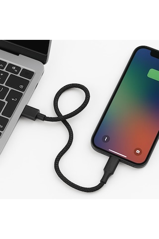 İphone İle Uyumlu Type-c To Lightning Data Ve Şarj Kablosu Zr51