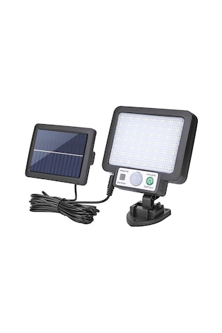 Powermaster Jx-f56 Solar Panelli Hareket Sensörlü Üç Modlu Duvar Lambası