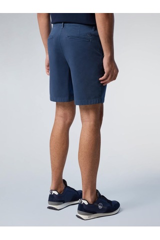 North Sails Star Regular Fit Chino Erkek Şort-33512 Koyu Mavi