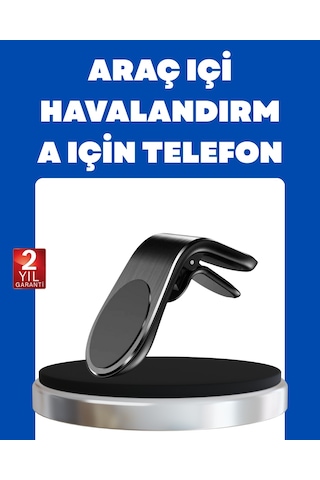 Kalorifer Izgaralı Manyetik Telefon Tutucu - Sarsıntı Geçirmez