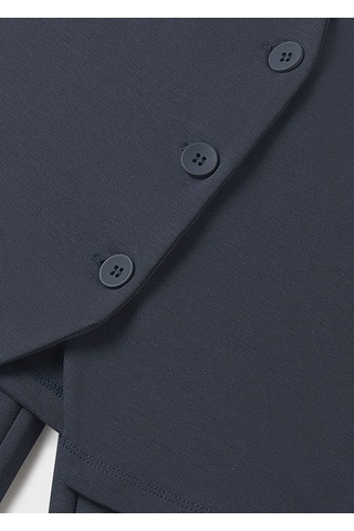 Mayoral 7582-11 Kız Çocuk Lacivert Yelekli Takım Lacivert