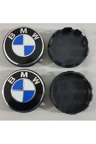 BMW Jant Göbeği Krom 68/65mm 4 Adet , BMW Jant Kapağı