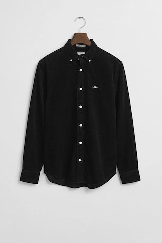 Gant Erkek Regular Fit Düğmeli Gömlek - Siyah-24288