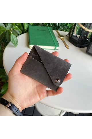 Modica® Vista - Hakiki Deri Unisex Natürel Minimal Cüzdan