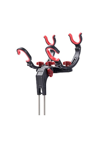 Dianziye İki Balıkçılık Kamışı Tutabilir Ayarlandırabilen Abs + Paslanmaz Çelik Toprak Takılı İki Kollü Kamış Tutucu