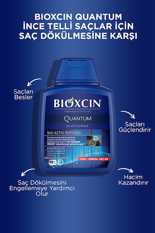 Bioxcin Quantum Şampuan 3 Al 2 Öde Kuru Normal Saçlar İçin