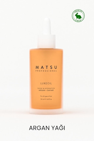 Matsu Luxeoil Argan & Caviar Saç Bakım Yağı 50 ML