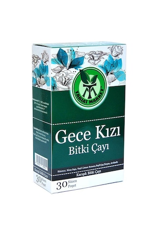 Tabiat Market Gece Kızı Karışık Bitki Süzen Poşet Çay 30 x 2 G