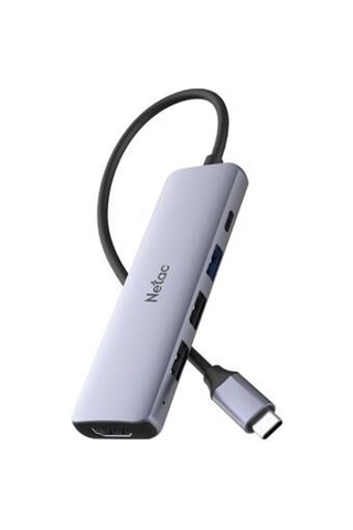 Netac Wf13 5-in-1 Type-c Media Docking Station Nt08wf13-30gr