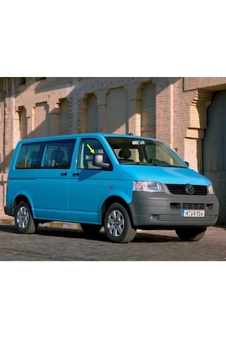 VW Transporter T5 04-10 Sağ Dikiz Aynası Camı Isıtmalı 7H1857522S