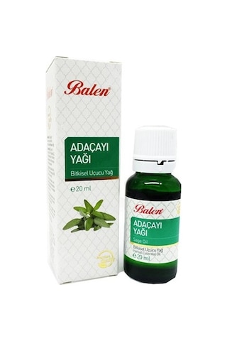 Ada Çayı Acı Elma Yağı Adaçayı Acıelma Doğal Bitkisel Uçucu Yağ 3 x 20 ML
