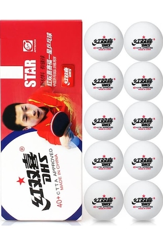 Dhs Cf40c Masa Tenisi Pinpon Topu 10lu Beyaz