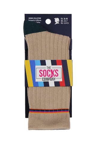 The Socks Company Desenli Kadın Soket Çorap 279k Çok Renkli