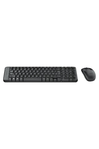 Logıtech Mk220 Q Tr Sıyah Kablosuz Klavye+mouse Set 4825