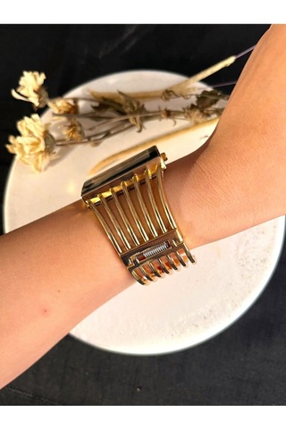 Kadın Kol Saati Kelepçe Model Gold-altın - 597752104 Altın