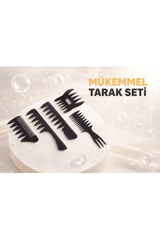 Profesyonel Çok Amaçlı Tarak Seti - Saç & Sakal Şekillendirme Seti Diğer