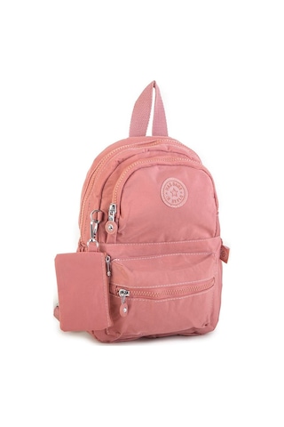 Nas Bag Küçük Kadın Sırt Çantası Gül Kurusu Gül Kurusu