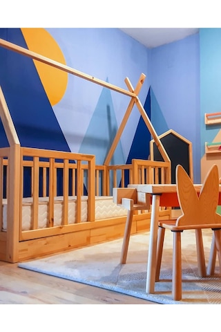 Woodnjoy Wood&joy Montessori Tribal Karyola