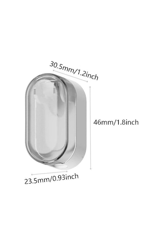 Gri Diş Fırçalığı Tozsuz Yenilikçi Ev İçin Gerekli Toz Geçirmez Şık Tasarım Özelliği Duvara Monte Gri