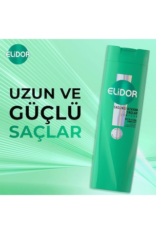 Elidor Uzayan Saçlar Bakım Şampuanı 3 x 400 ML
