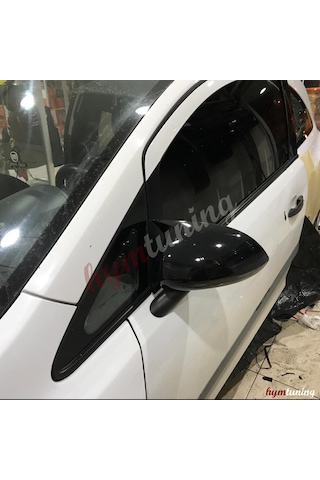 Opel Corsa D Yarasa Ayna Kapağı - Parlak Siyah Abs Plastik N11.3905