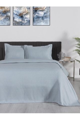 Yatak Örtüsü Marisa Nefes Alabilen, Hafif Ve Şık Tasarımlı Mavi