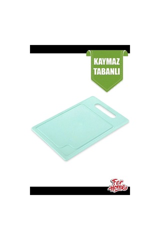 Jenerik Kesme Tahtası Kaydırmaz Plastik Kesme Sunum Tahtası Pratik Kesim Panosu 160x245 Mm Royaleks- Çok Renkli