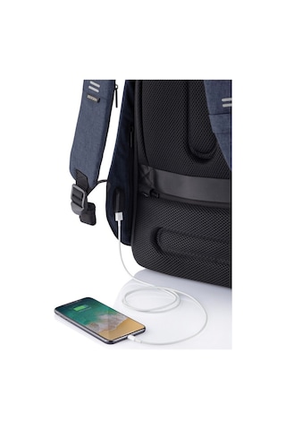 XD Design Bobby Hero Küçük Suya Dayanıklı Sırt Çantası, Laptop Ve Tablet Uyumlu, 11.5 L-15750 Blau