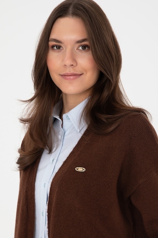 U.S. Polo Assn. U.s. Polo Assn. Kadın Kahverengi Hırka Triko 50314660-vr029