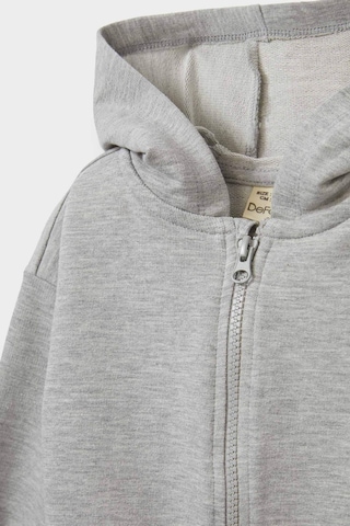 Defacto Erkek Bebek Kapüşonlu Fermuarlı Sweatshirt E8697a525augr93 Gri