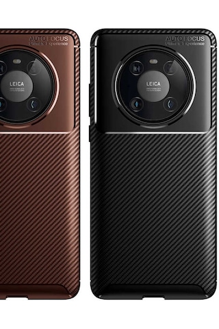 Huawei Mate 40 Pro Kılıf Zore Negro Silikon Kapak Lacivert