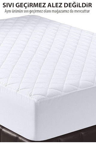 Suvay Kapitone Fitted Yatak Koruyucu Alez Tek Ve Çift Kişilik Kapitoneli Pamuklu Yatak Alezi 9 Farkl Sku: Smg8690010234810 Açık Indigo