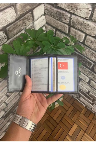 Guard Kahverengi Deri Ruhsatlık
