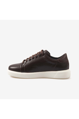 Mocassini Hakiki Deri Erkek Spor & Sneaker Ayakkabı S4 Kahve