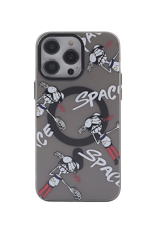 Apple Uyumlu iPhone 12 Pro Max Kılıf Apollo Magneticsafe Desenli Kapak Desen 4\