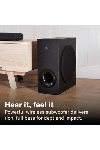 Kablosuz Subwoofer'lı Sr-b40a Dolby Atmos Ses Çubuğu Siyah