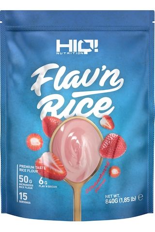 Hıq Flav'n Rice 840g Strawberry Flavored