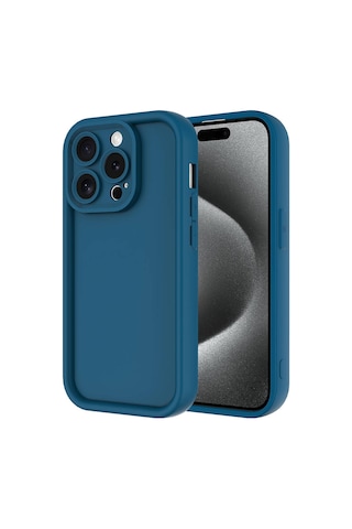 Zore Apple Uyumlu iPhone 15 Pro Max Kılıf Kamera Korumalı Ananas Kapak - Koyu Yeşil Koyu Yeşil