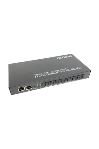 Netlink Ntl8sfp2g 8 Sfp Port+2 Rj45 100/1000 Fiber Switch Netlink